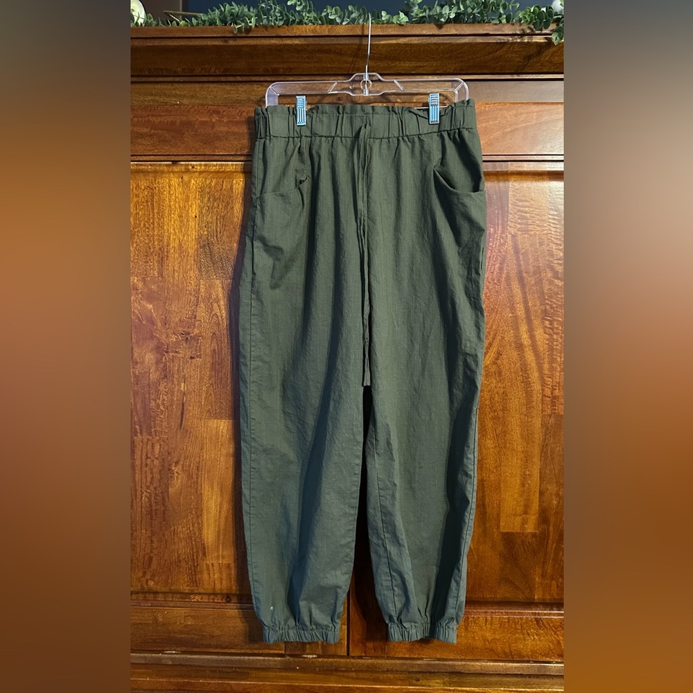 Women’s Olive Green Pants Jogger